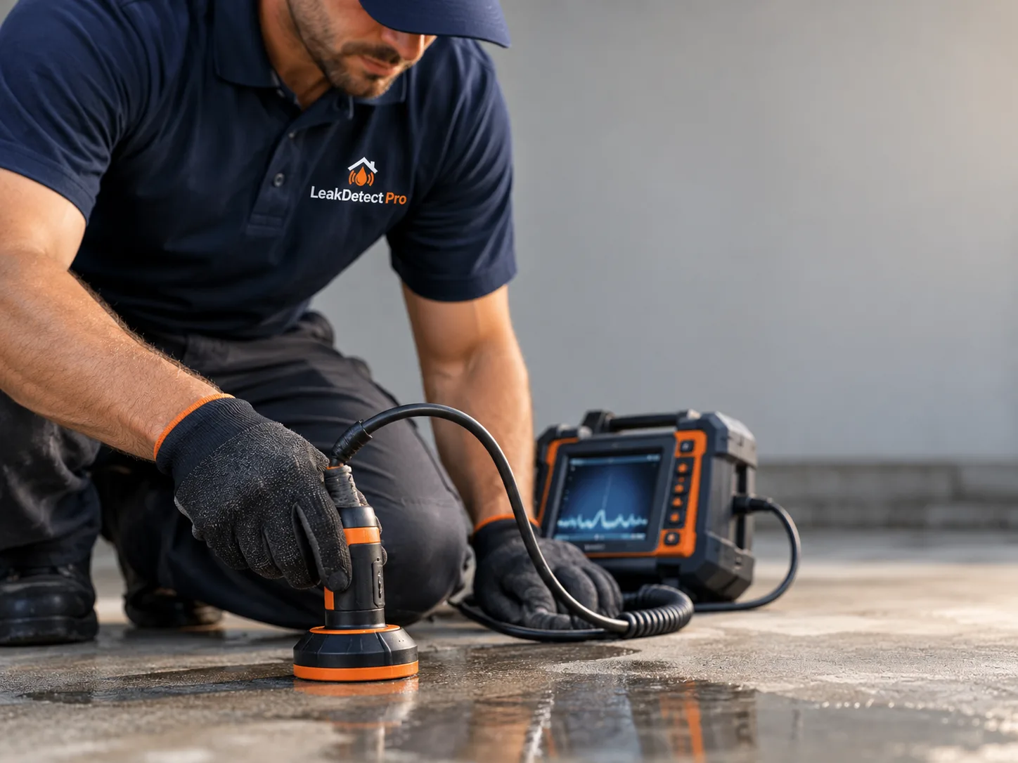 Moisture Detection Test in Mineral Wells, WV